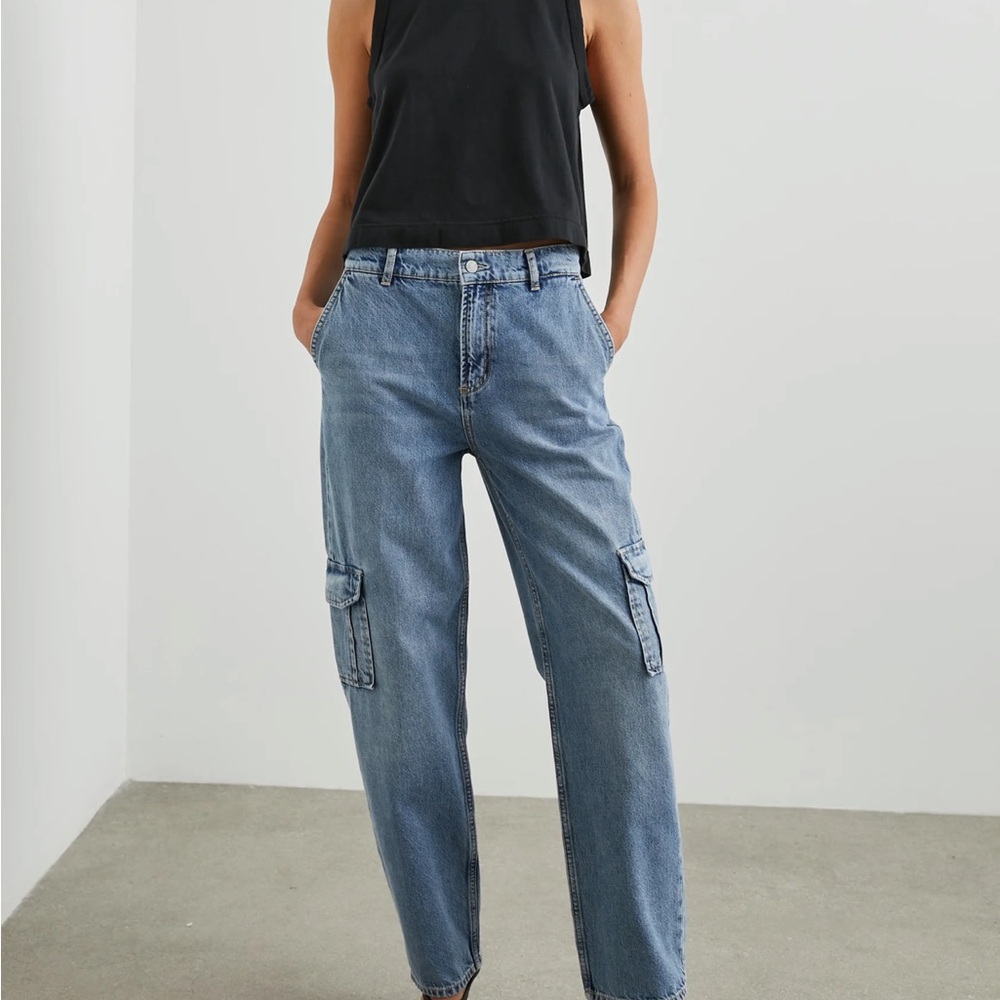Rails Women's Speedway Cargo Relaxed Boyfriend Jeans